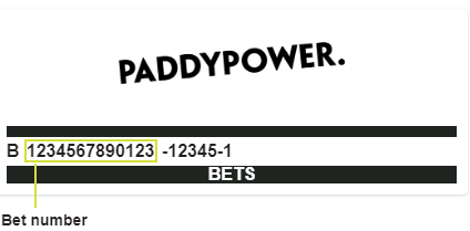 verificare bilet paddy power