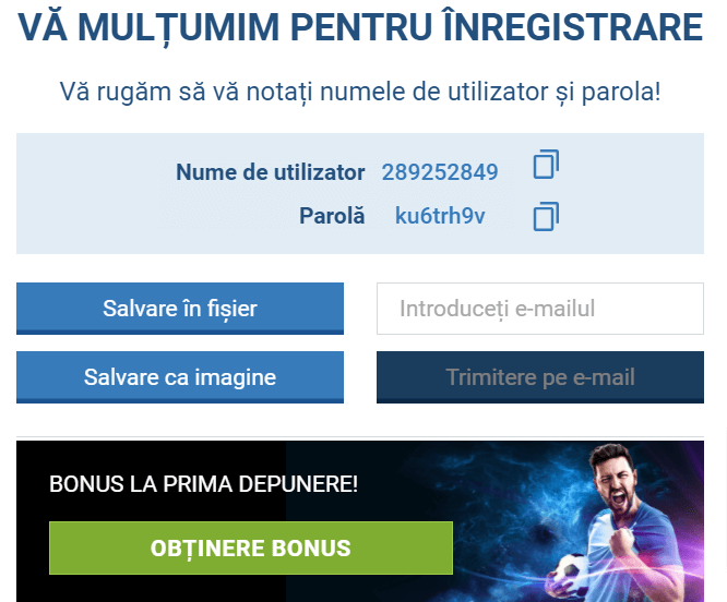 inregistrare 1xbet